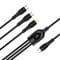 Фото - Кабель ColorWay Lightning + micro USB + USB Type-C (M/M), 3.0 А, 1.2 м, Black (CW-CBPDU3060-BK) | click.ua