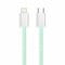 Фото - Кабель ColorWay Lightning + USB Type-C (M/M), 3.0 А, 1 м, Green (CW-CBPDCL061-G) | click.ua