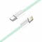 Фото - Кабель ColorWay Lightning + USB Type-C (M/M), 3.0 А, 1 м, Green (CW-CBPDCL061-G) | click.ua
