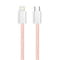 Фото - Кабель ColorWay Lightning + USB Type-C (M/M), 3.0 А, 1 м, Pink (CW-CBPDCL061-P) | click.ua