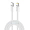 Фото - Кабель ColorWay Lightning + USB Type-C (M/M), 3.0 А, 1 м, Grey (CW-CBPDCL061-GR) | click.ua
