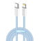 Фото - Кабель ColorWay Lightning + USB Type-C (M/M), 3.0 А, 1 м, Blue (CW-CBPDCL061-BL) | click.ua