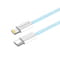 Фото - Кабель ColorWay Lightning + USB Type-C (M/M), 3.0 А, 1 м, Blue (CW-CBPDCL061-BL) | click.ua