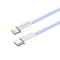 Фото - Кабель ColorWay Lightning + USB Type-C (M/M), 3.0 А, 1 м, Purple (CW-CBPDCL061-PU) | click.ua
