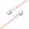 Фото - Кабель ColorWay USB Type-C + USB Type-C (M/M), 3.0 А, 1 м, Pink (CW-CBPDCC061-P) | click.ua