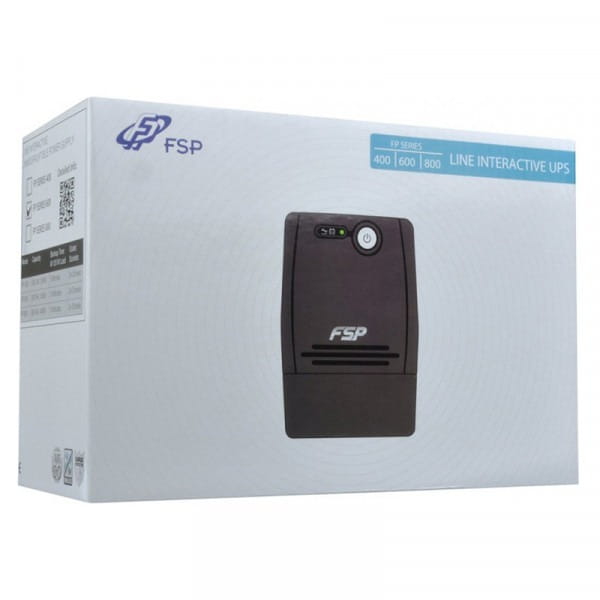 Джерело безперебійного живлення FSP 800VA/480W, Line-Int, 2хSchuko (PPF4800407)