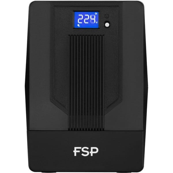 Джерело безперебійного живлення FSP 1500VA/900W, LCD 2хSchuko, 2хIEC (PPF9003108)