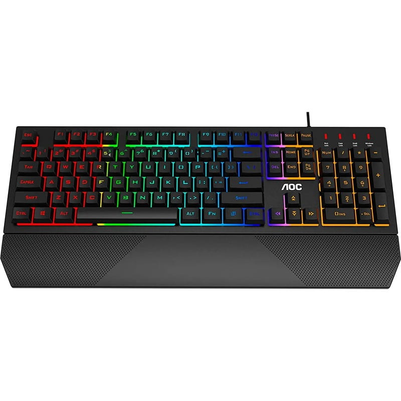 Клавiатура AOC GK200 Gaming RGB Black (GK200D32R)