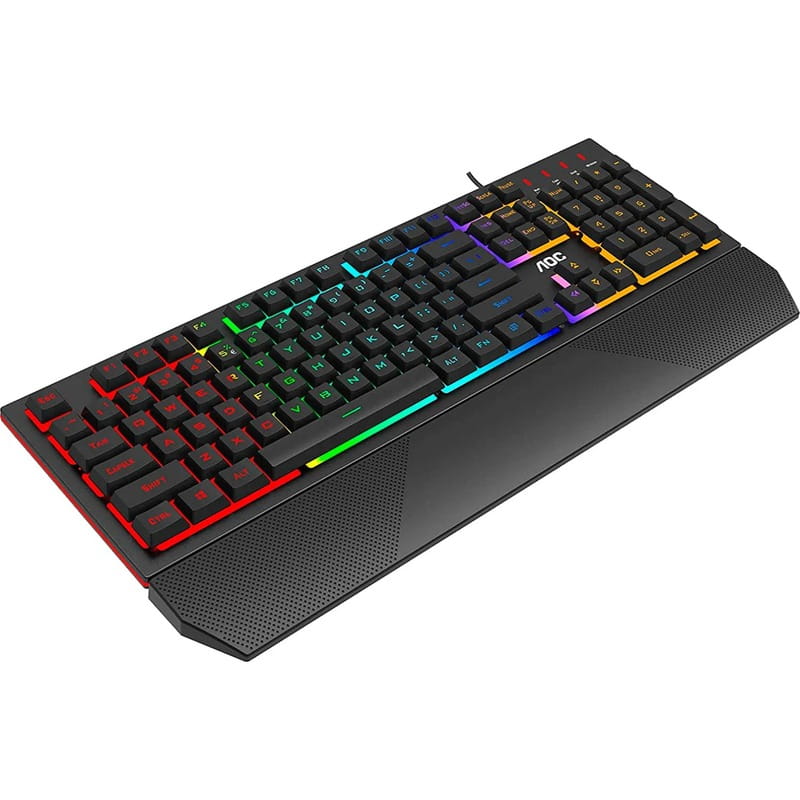 Клавiатура AOC GK200 Gaming RGB Black (GK200D32R)