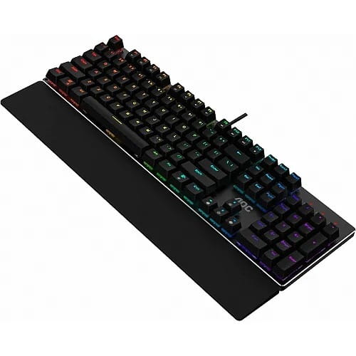 Клавиатура AOC GK500 Gaming RGB Black (GK500DR2R)