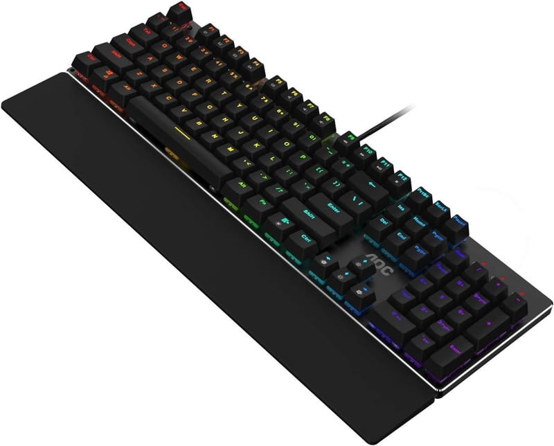 Клавiатура AOC GK500 Gaming RGB Black (GK500DR2R)