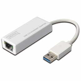 Адаптер Digitus USB 3.0 to Gigabit Ethernet, white (DN-3023)