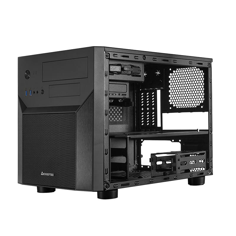 Корпус Chieftec Pro Cube CI-02B-OP Black Без БЖ