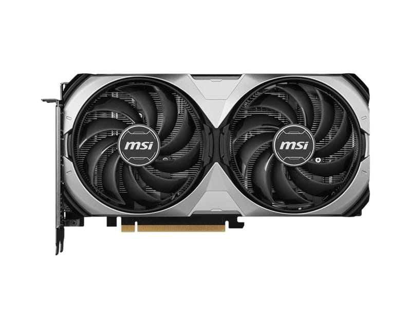 Видеокарта GF RTX 4070 12GB GDDR6 Ventus 2X E1 OC MSI (GeForce RTX 4070 VENTUS 2X E1 12G OC)