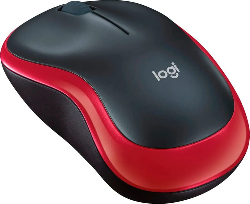 Мышь беспроводная Logitech M185 Red (910-002237)