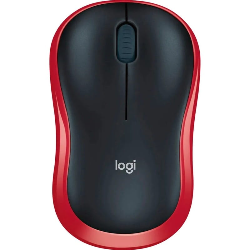 Мышь беспроводная Logitech M185 Red (910-002237)