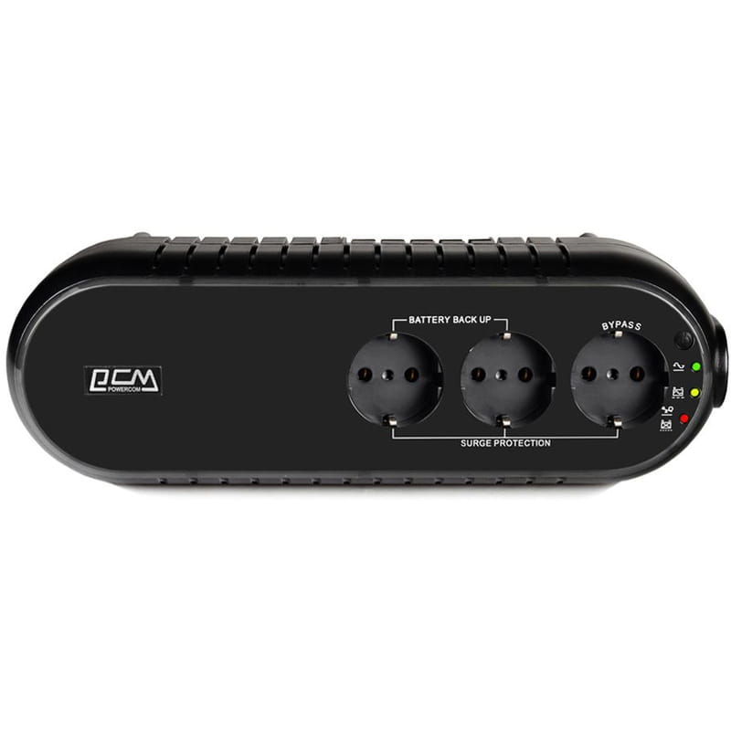ИБП Powercom 700VA/350W, 3 x Schuko, USB (WOW-700U)