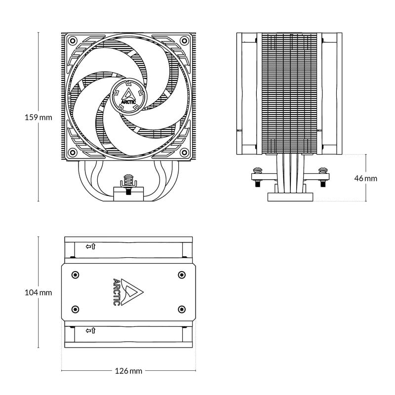 Кулер процесорний Arctic Freezer 36 CO (ACFRE00122A)