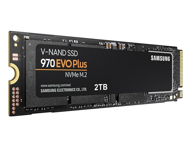 Накопичувач SSD  2ТB Samsung 970 EVO Plus M.2 2280 PCIe 3.0 x4 V-NAND MLC (MZ-V7S2T0BW)