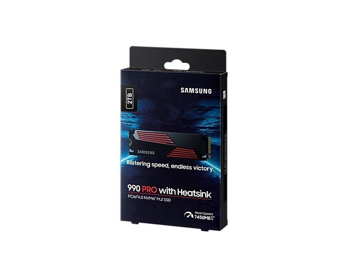 Накопичувач SSD 2TB Samsung 990 PRO M.2 PCIe 4.0 x4 3D NAND (MZ-V9P2T0CW)