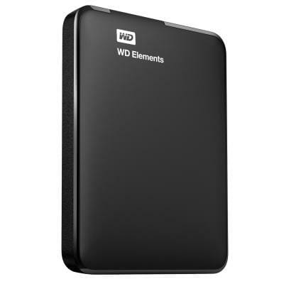 Зовнішній жорсткий диск 2.5" USB 1.0Tb WD Elements Black (WDBUZG0010BBK-WESN)_