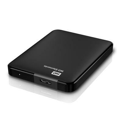 Зовнішній жорсткий диск 2.5" USB 1.0Tb WD Elements Black (WDBUZG0010BBK-WESN)_