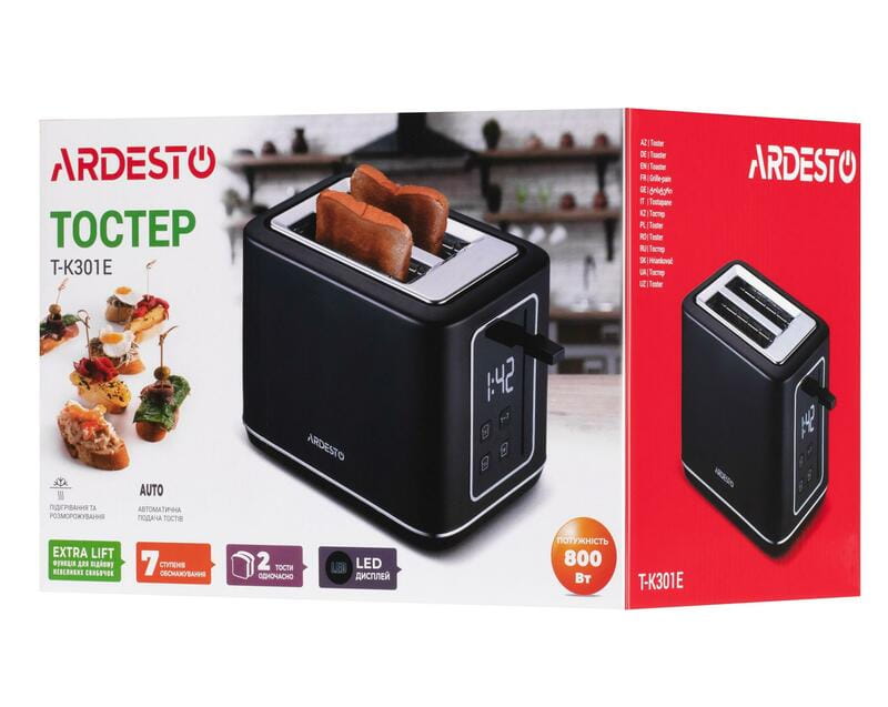 Тостер Ardesto T-K301E