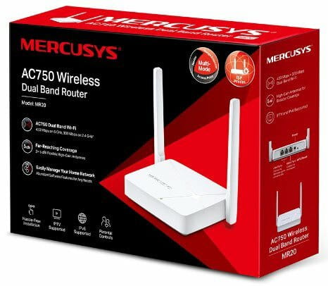 Беспроводной маршрутизатор Mercusys MR20