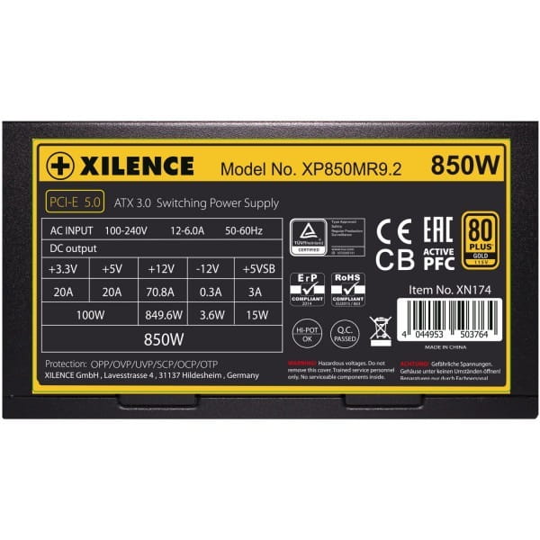 Блок питания Xilence Performance X (XP850MR9.2) 850W
