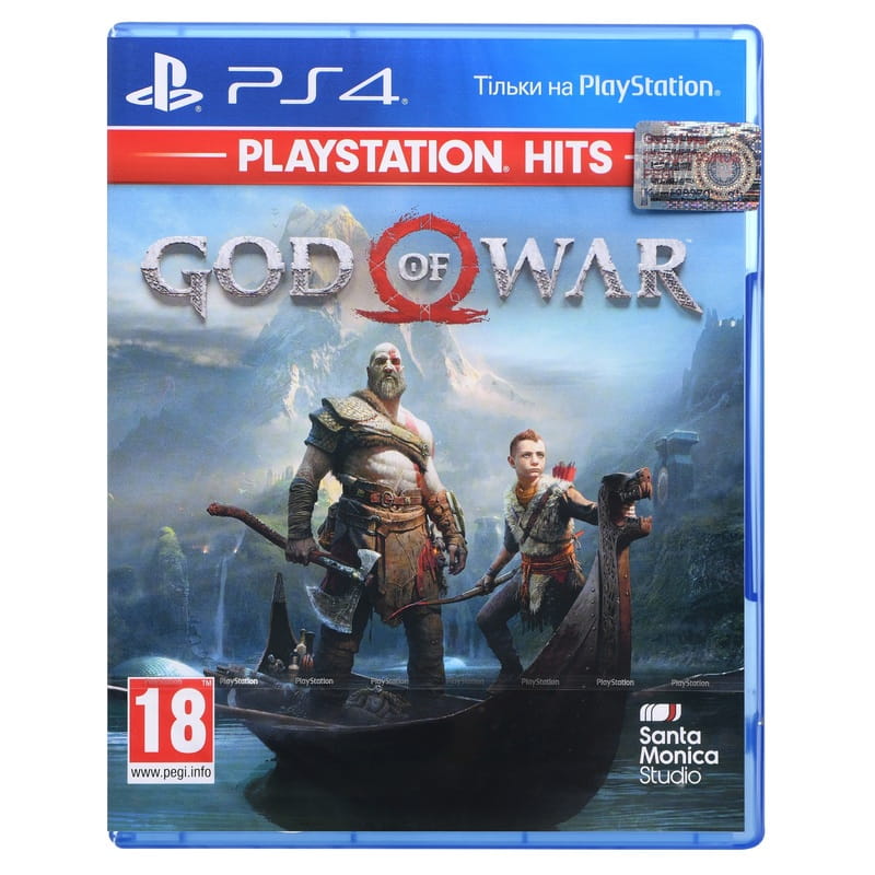 Гра God of War для Sony PlayStation 4, Russian version, Blu-ray (9808824)