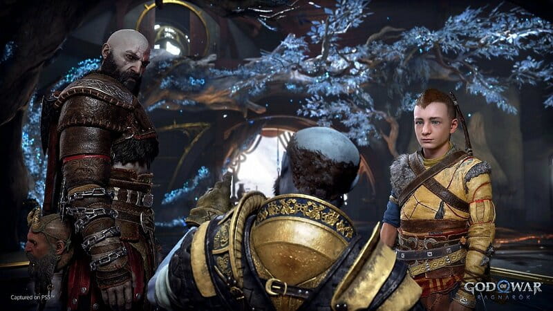 Игра God of War Ragnarok для Sony PlayStation 4, Russian version, Blu-ray (9408796)