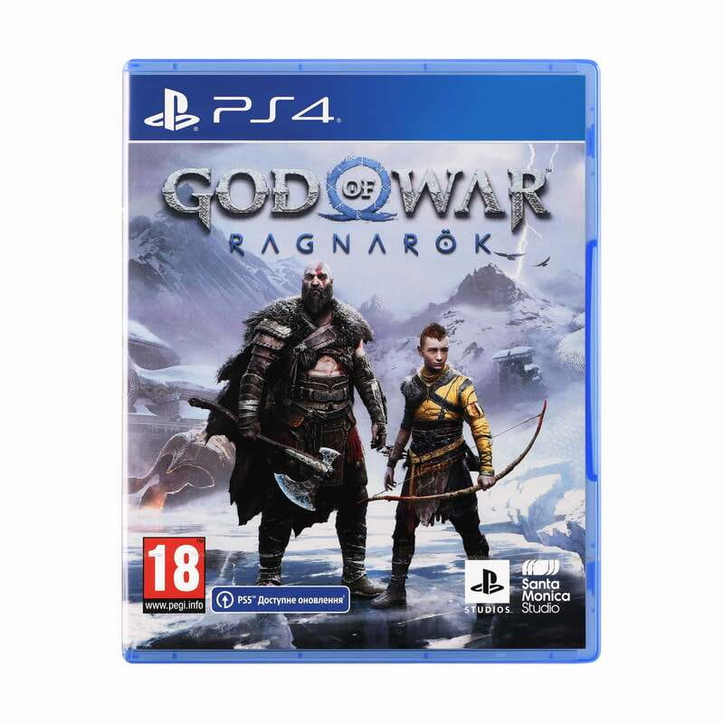 Гра God of War Ragnarok для Sony PlayStation 4, Russian version, Blu-ray (9408796)