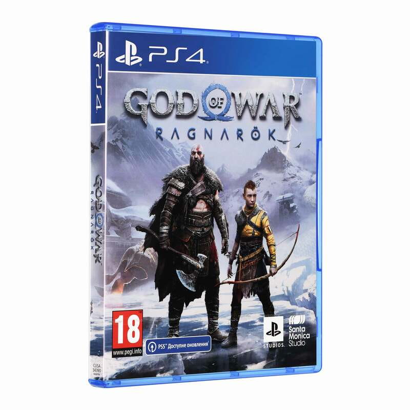 Игра God of War Ragnarok для Sony PlayStation 4, Russian version, Blu-ray (9408796)