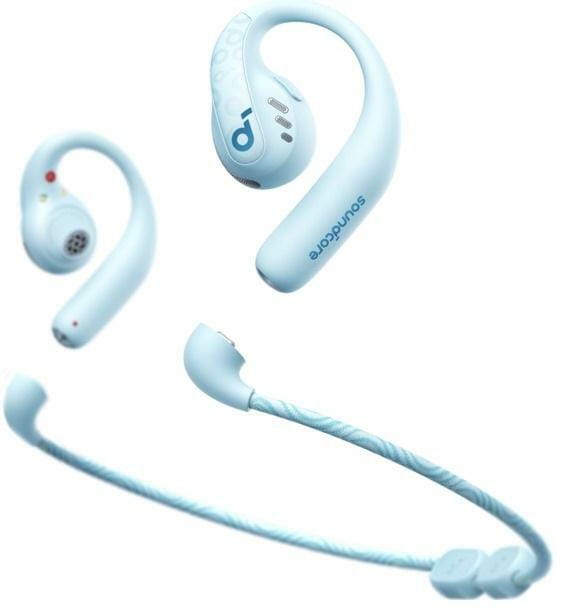 Bluetooth-гарнитура Anker SoundCore AeroFit Pro Blue (A3871G61)