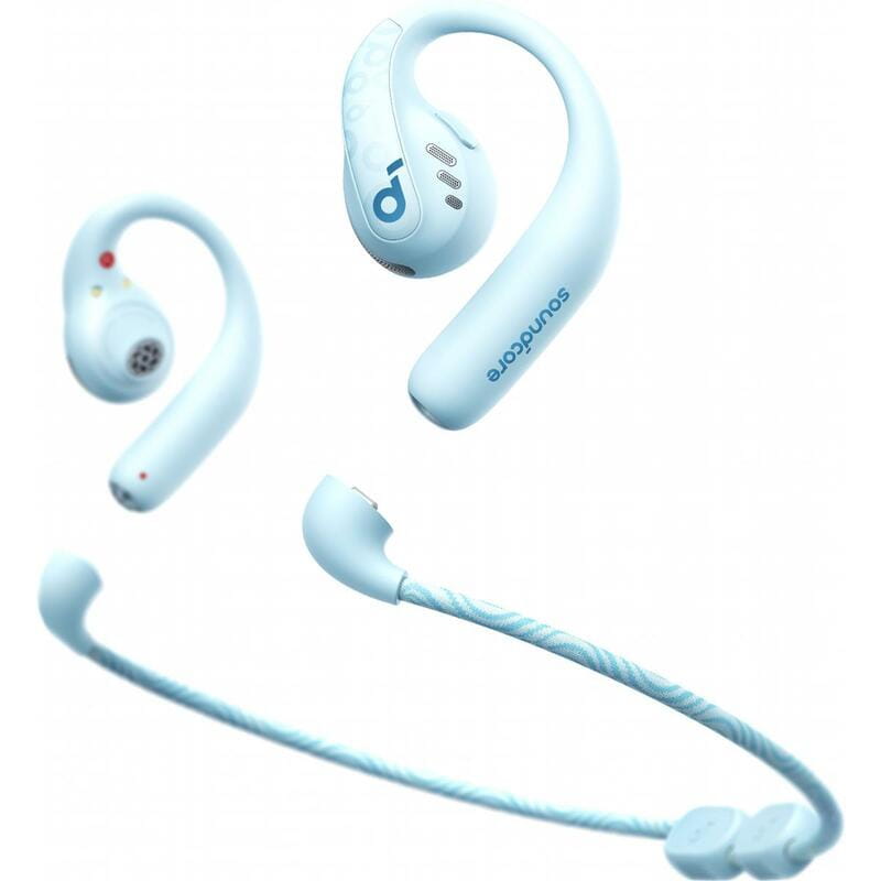 Bluetooth-гарнитура Anker SoundCore AeroFit Pro Blue (A3871G61)