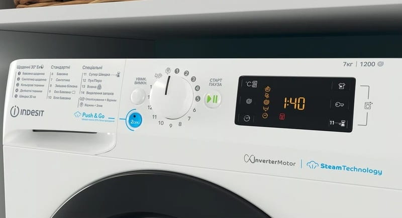 Стиральная машина Indesit BWSE 71293X WBV UA