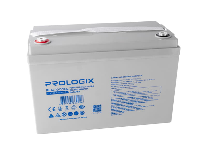 Аккумуляторная батарея Prologix 12V 100AH (PL12-100GEL) GEL