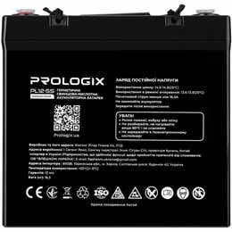 Аккумуляторная батарея Prologix 12V 55AH (PL12-55) AGM