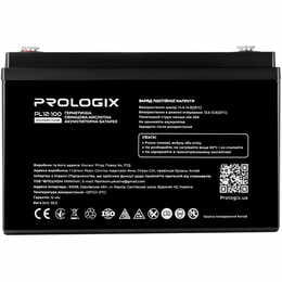 Акумуляторна батарея Prologix 12V 100AH (PL12-100) AGM