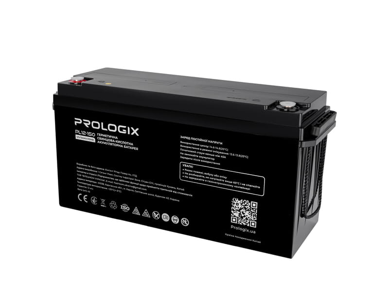 Аккумуляторная батарея Prologix 12V 150AH (PL12-150) AGM