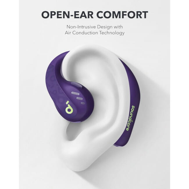 Bluetooth-гарнитура Anker SoundCore AeroFit Pro Purple (A3871GQ1)