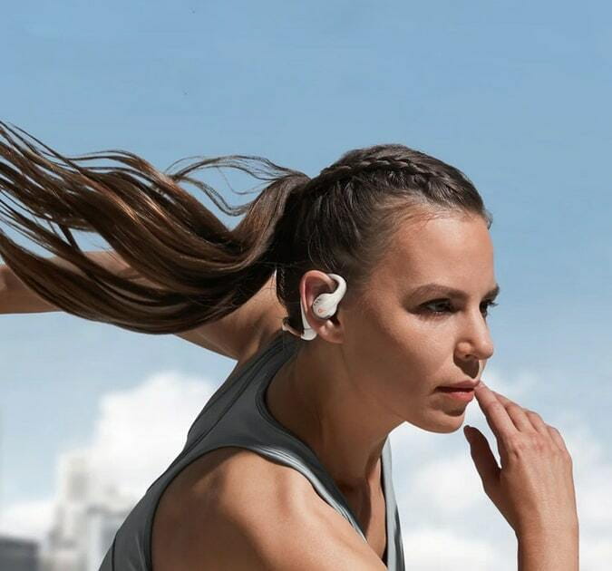 Bluetooth-гарнитура Anker SoundCore AeroFit Pro White (A3871G21)