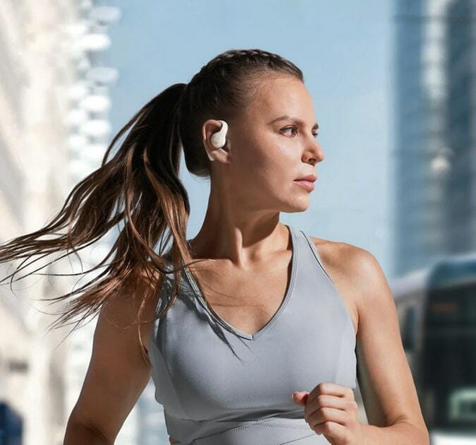 Bluetooth-гарнитура Anker SoundCore AeroFit Pro White (A3871G21)