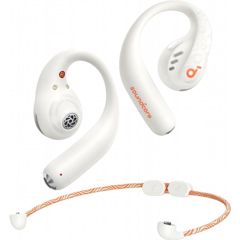 Bluetooth-гарнитура Anker SoundCore AeroFit Pro White (A3871G21)