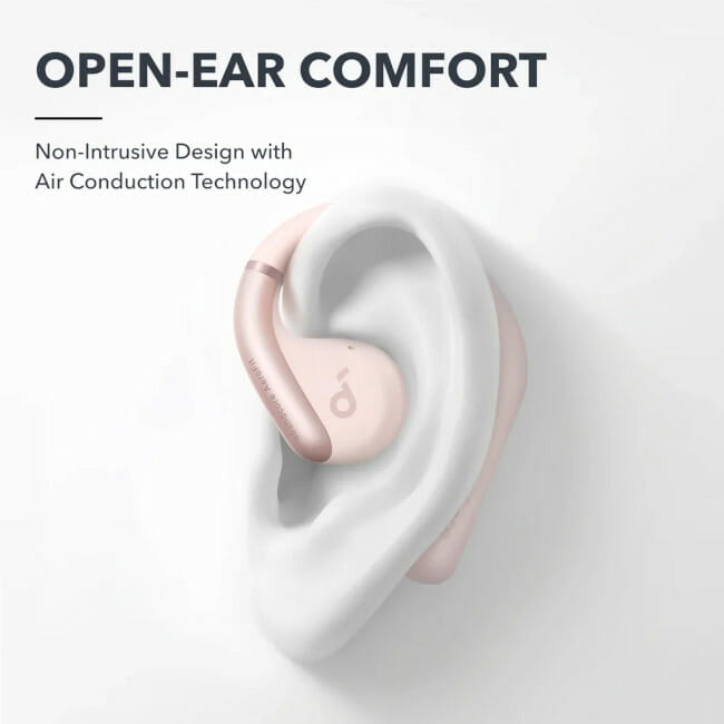 Bluetooth-гарнитура Anker SoundCore AeroFit Pink (A3872G51)