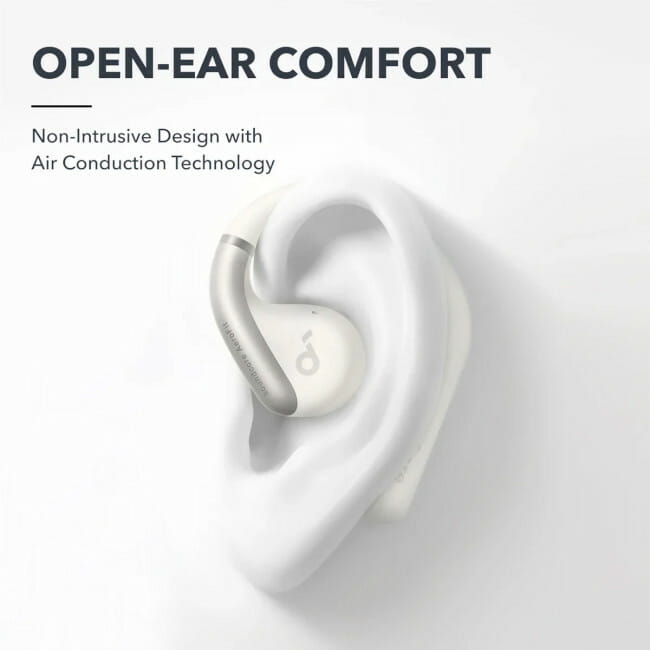 Bluetooth-гарнитура Anker SoundCore AeroFit White (A3872G21)