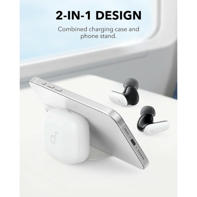 Bluetooth-гарнитура Anker SoundCore P30i White (A3959Z21)