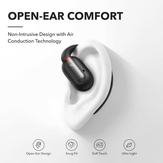 Bluetooth-гарнитура Anker SoundCore V30i Black (A3873G11)