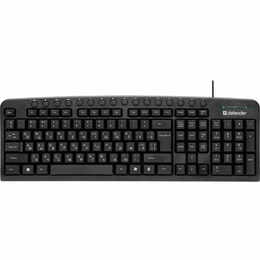 Клавиатура бездротова Defender Focus HB-470 UKR Black (45471)