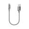 Фото - Кабель Ttec AlumiCable Mini USB - USB Type-C (M/M), 0.3 м, Dark-Gray (2DK26UG) | click.ua